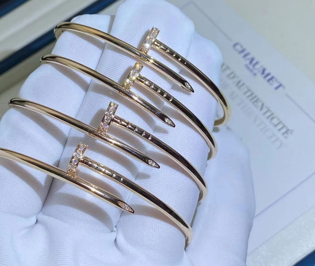 [AuraEcho]JUSTE BRACELET 2.5MM DIAMONDS