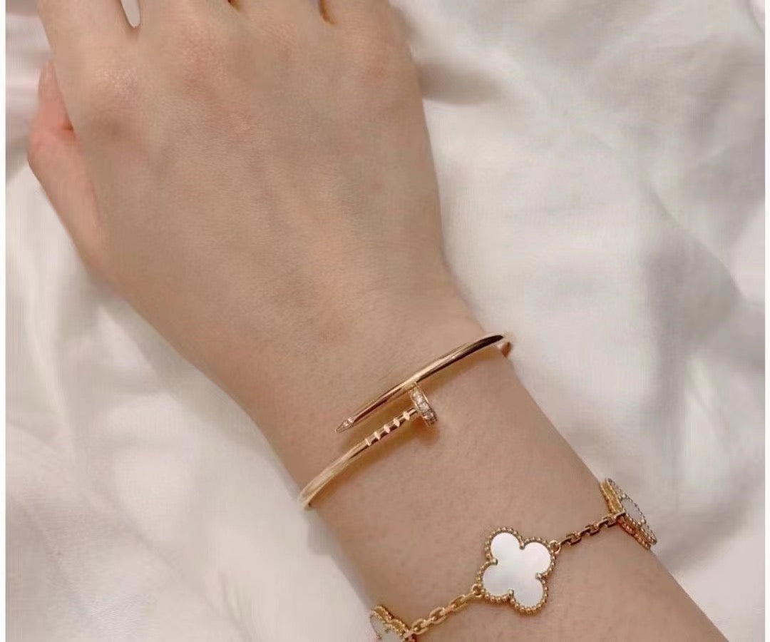 [AuraEcho]JUSTE BRACELET 2.5MM DIAMONDS