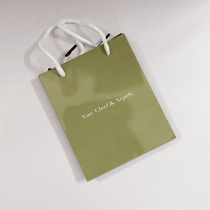 [AuraEcho]VA CLOVER BRACELET NECKLACE RING BOX GIFT BAG