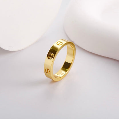 [AuraEcho]LOVE RING 3.6 MM NO DIAMOND