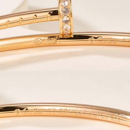 [AuraEcho]JUSTE BRACELET 2.5MM DIAMONDS