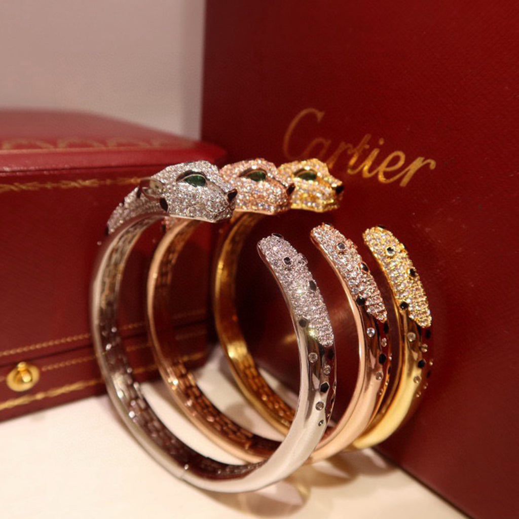 [AuraEcho]PANTHERE BIG BRACELET DIAMONDS
