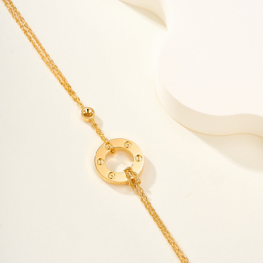 [AuraEcho]LOVE BRACELET 2 DIAMOND