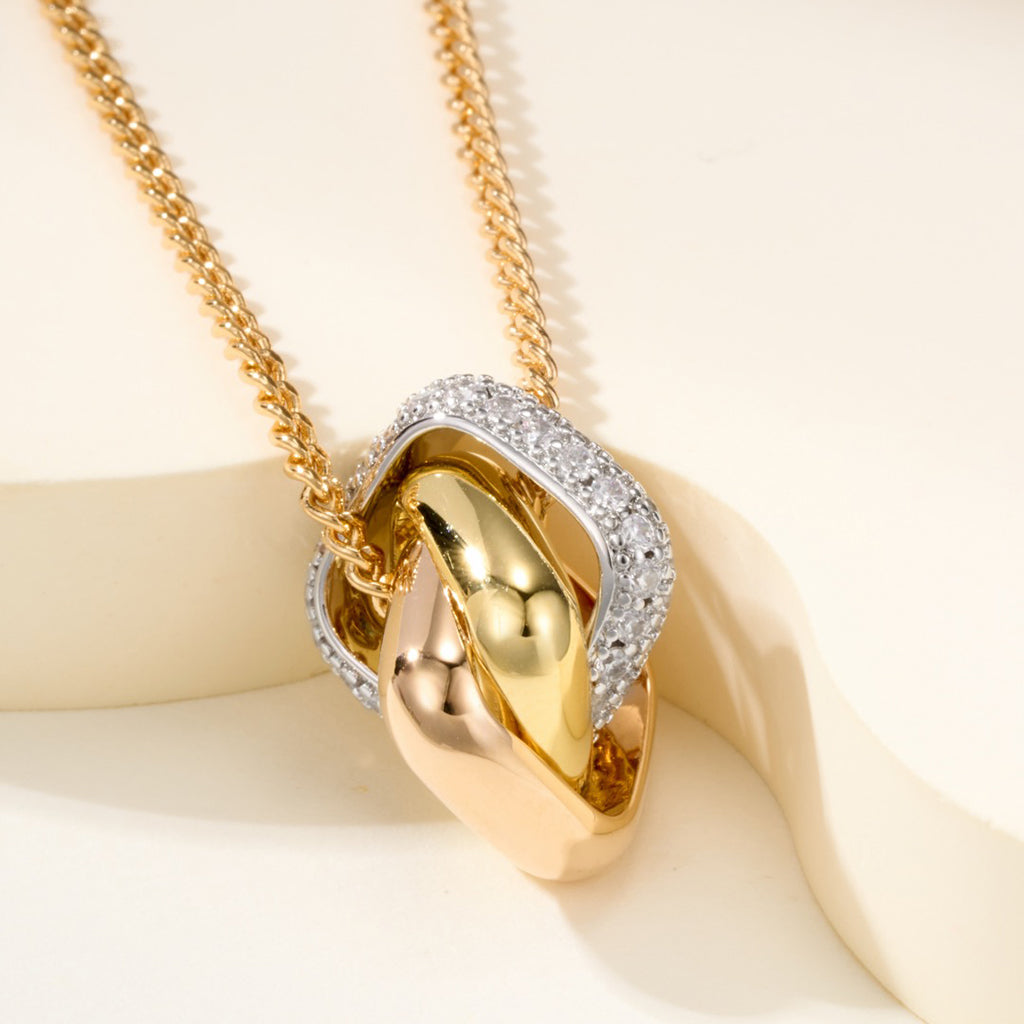 [AuraEcho]TRINITY CUSHION NECKLACE COLLECTION