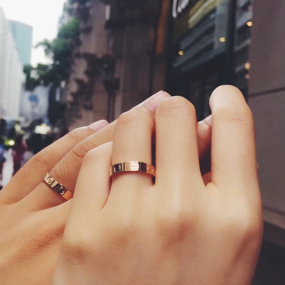 [AuraEcho]LOVE RING 3.6 MM NO DIAMOND