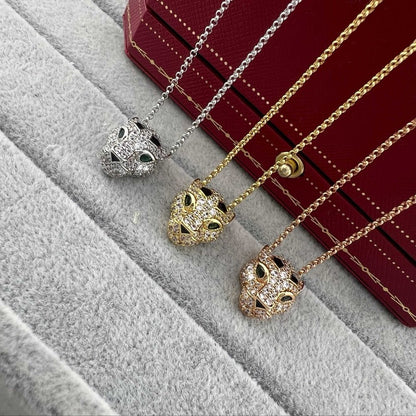 [AuraEcho]PANTHERE FULL DIAMOND NECKLACE