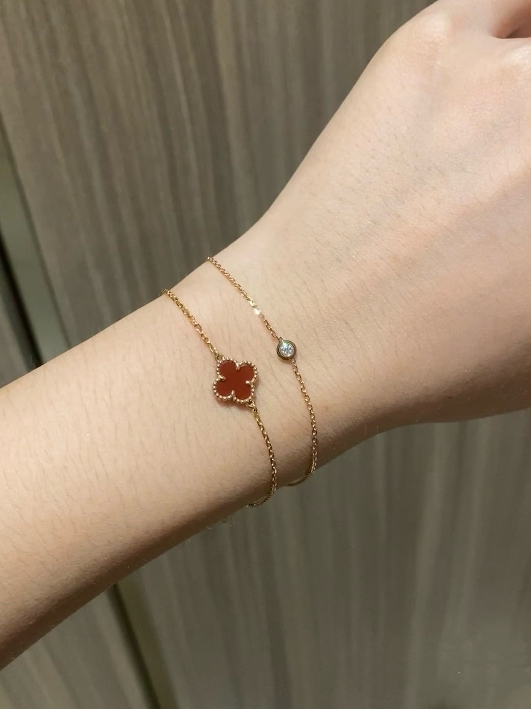[AuraEcho]DAMOUR DIAMOND LINK BRACELET