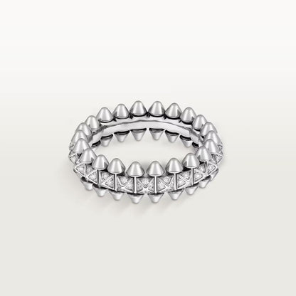 [AuraEcho]CLASH 6.4MM SMALL FULL DIAMOND RING