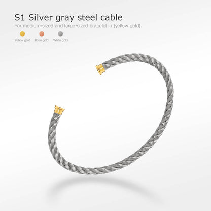 [AuraEcho]FORCE SERIES BRACELET CABLES 50 CHOICES (DIY SELECTION)