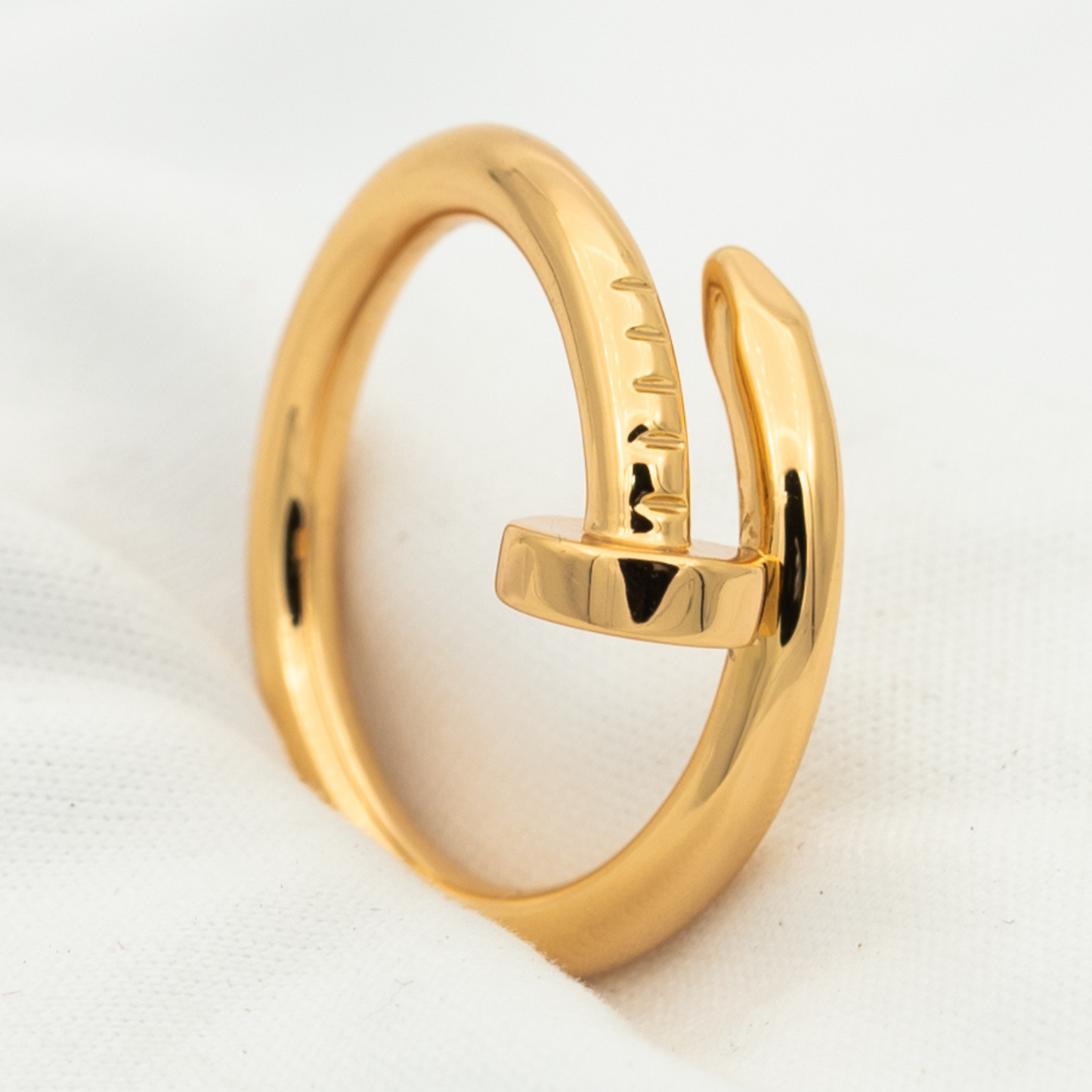 [AuraEcho]JUSTE RING 2.65MM PINK GOLD