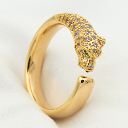 [AuraEcho]PANTHERE RING DIAMOND 7.3MM