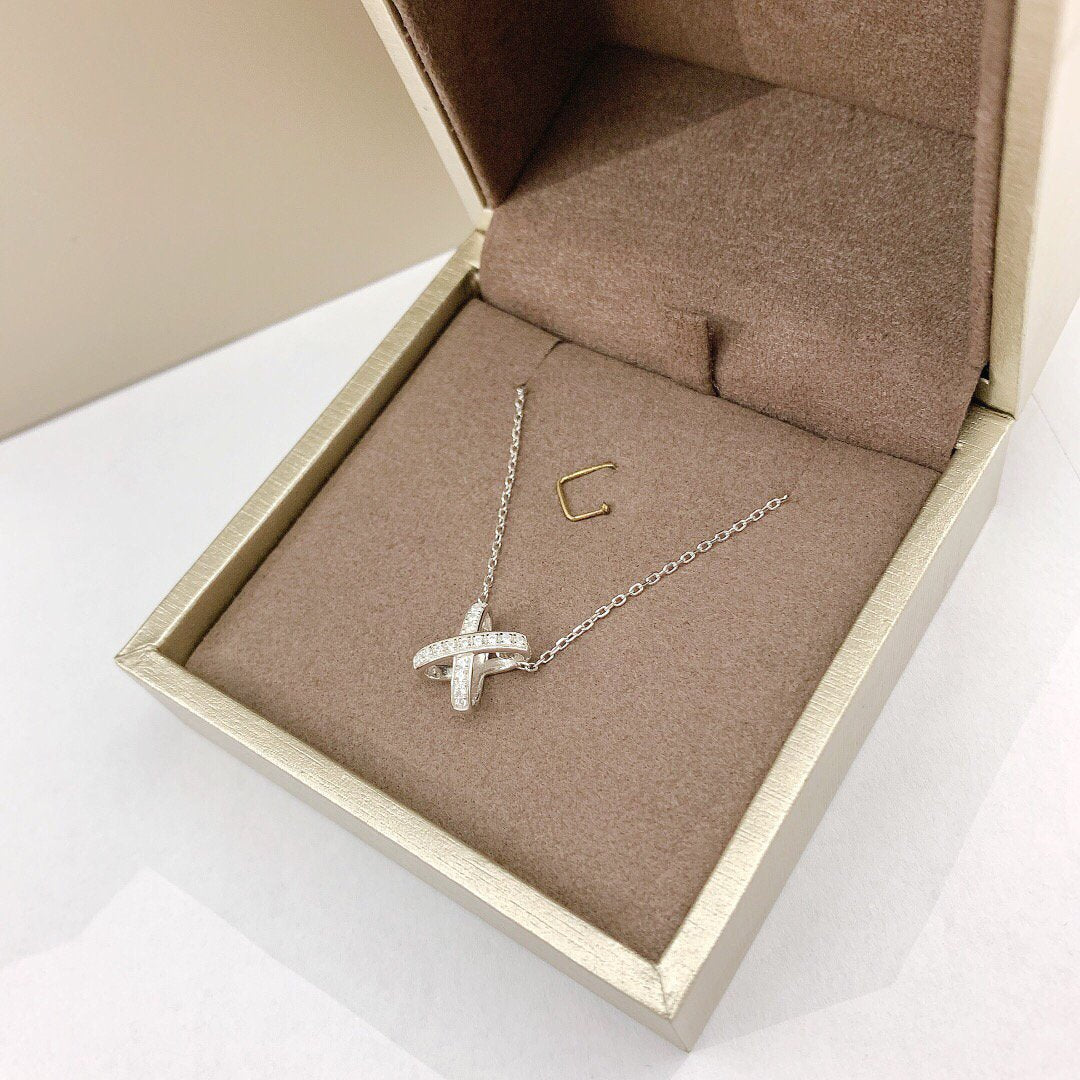 [AuraEcho]JEUX DE DIAMOND NECKLACE