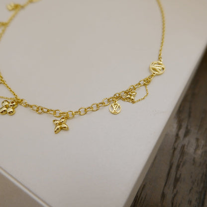 [AuraEcho]AuraEchoING SUPPLE NECKLACE BRASS
