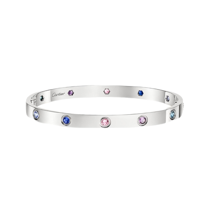 [AuraEcho]2026 RAINBOW LOVE BRACELET 6.1MM  10 DIAMONDS