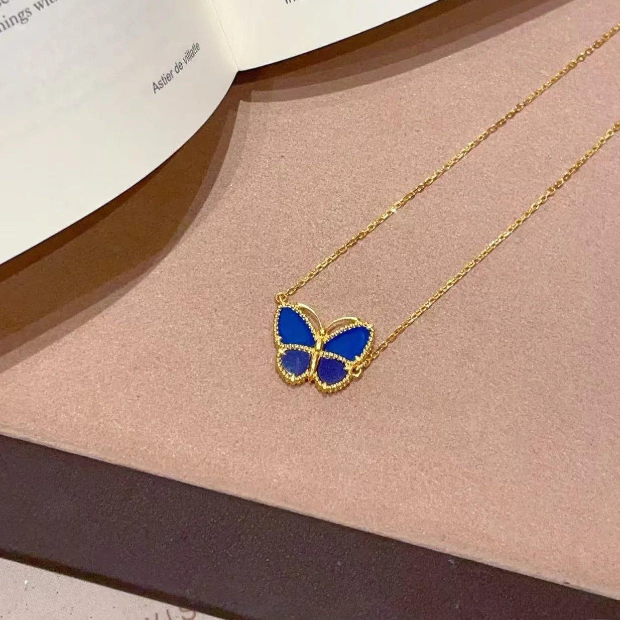 [AuraEcho] 2026 NEW LUCKY BUTTERFLY 1 MOTIFS NECKLACE