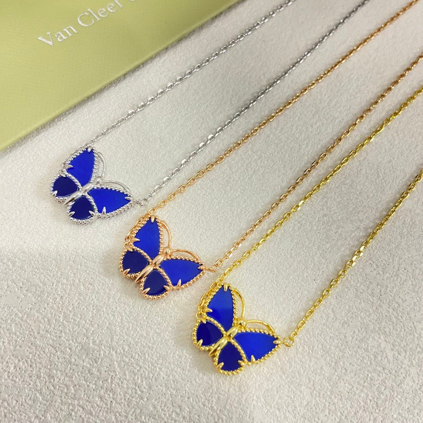 [AuraEcho] 2026 NEW LUCKY BUTTERFLY 1 MOTIFS NECKLACE