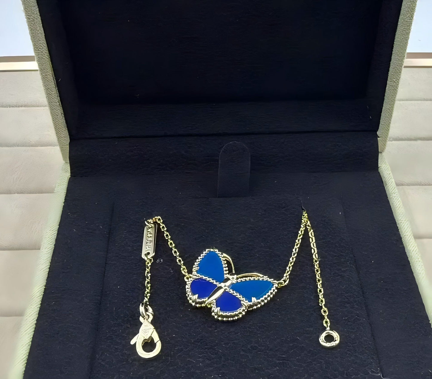 [AuraEcho] 2026 NEW LUCKY BUTTERFLY 1 MOTIFS NECKLACE