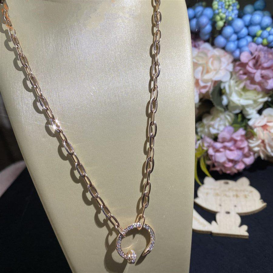 [AuraEcho]JUSTE NECKLACE DIAMONDS