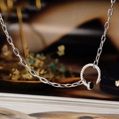 [AuraEcho]JUSTE NECKLACE DIAMONDS