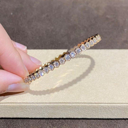 [AuraEcho]BEE LOVE GOLD BRACELET FULL DIAMOND