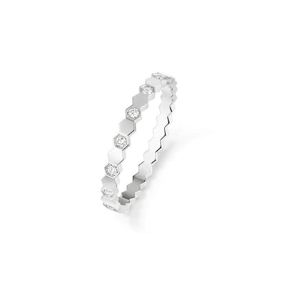 [AuraEcho]BEE LOVE RING SILVER DIAMOND