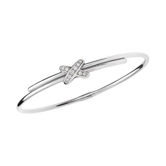 [AuraEcho]JEUX DE BRACELET SILVER DIAMONDS