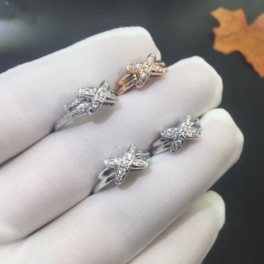 [AuraEcho]JEUX DE SILVER DIAMOND RING