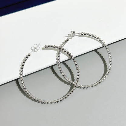 [AuraEcho] SMOOTH BEAD STUD EARRINGS