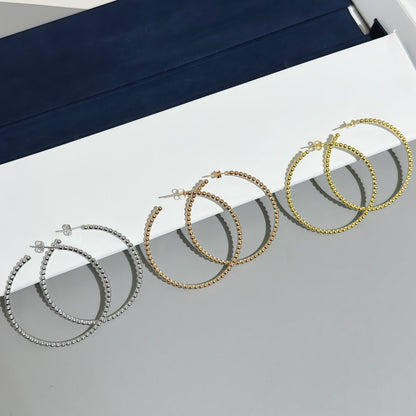 [AuraEcho] SMOOTH BEAD STUD EARRINGS