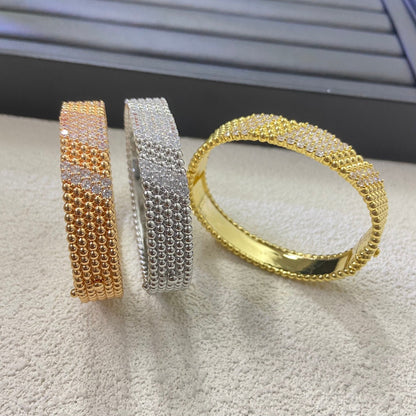 [AuraEcho]  FIVE-ROW DIAMOND BRACELET