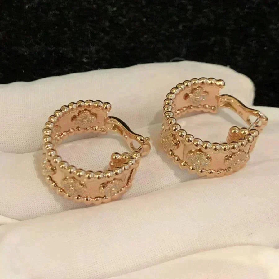 [AuraEcho]PERLEE DIAMOND EARRINGS