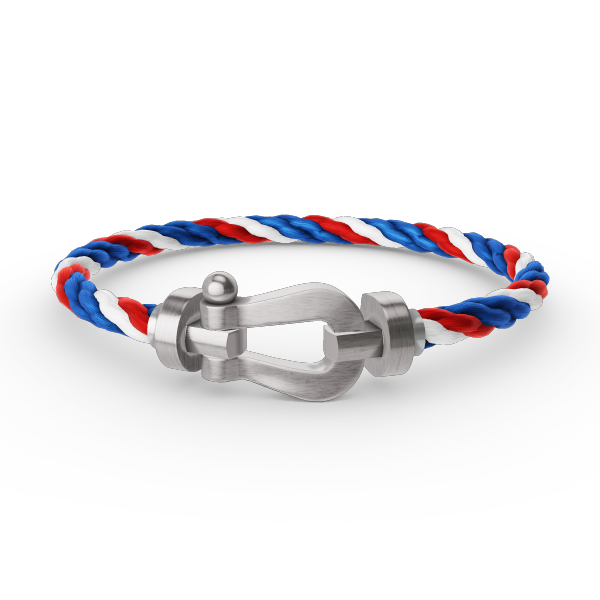 [AuraEcho]FORCE LARGE HORSESHOE NO DIAMOND BRACELET SILVER