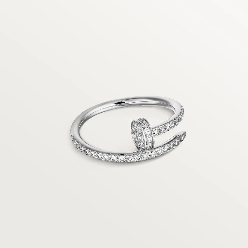 [AuraEcho]JUSTE RING 1.8MM SILVER DIAMONDS